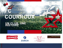 Tablet Screenshot of fc-courroux.ch